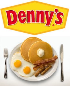 Denny's Grand Slam Breakfast