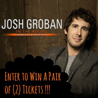 Josh Groban Giveaway
