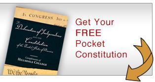 Free Pocket Constitution - Saving Dollars &amp; Sense