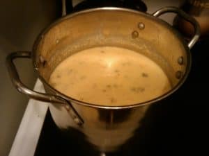 Loaded bake potato soup.
