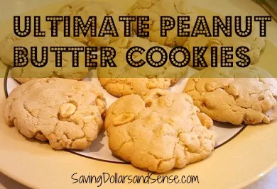 Ultimate Peanut Butter Cookie Recipe