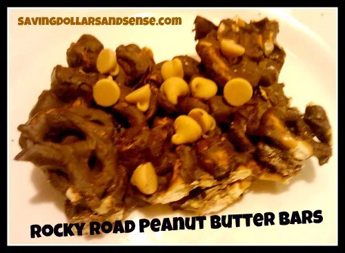 Rocky Road Peanut Butter Bars