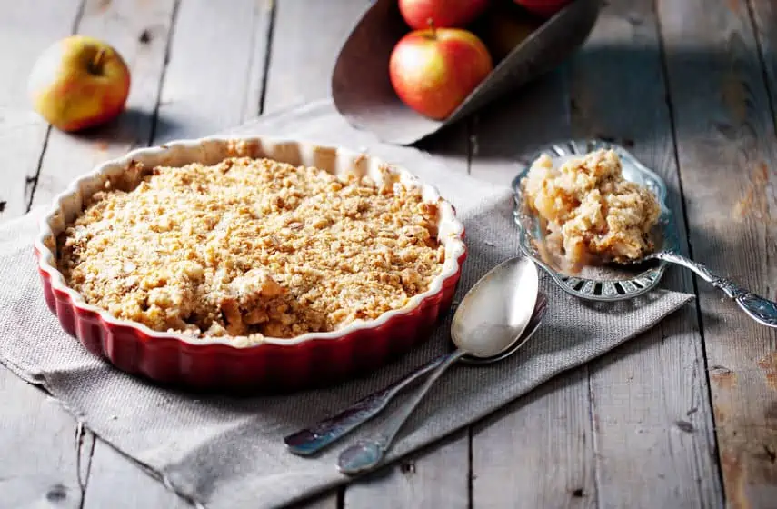 Caramel Apple Crisp Recipe