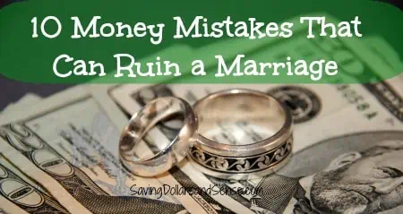 Common Money Mistakes Couples Make