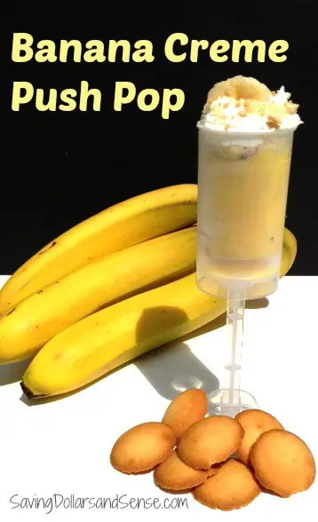 Banana Creme Push Pop