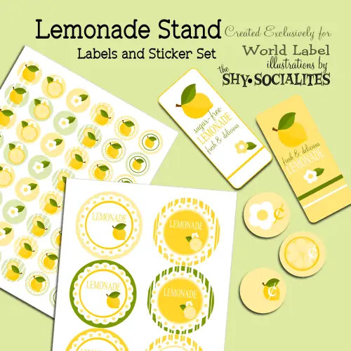 Lemonade Stand Printables