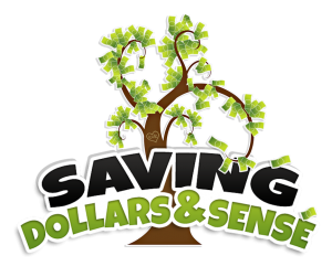 Saving Dollars and Sense logo.