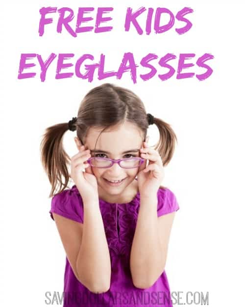 Free Kids Eyeglasses! - Saving Dollars & Sense