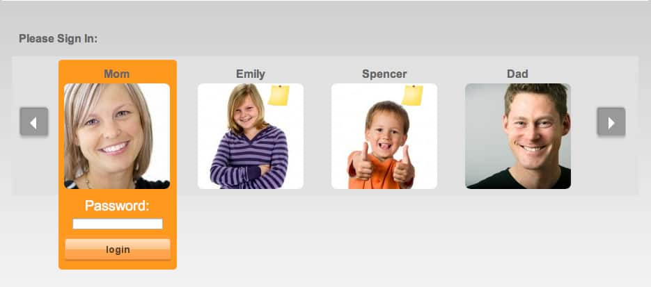 Each child in your household has their own profile in an app called, My Job Chart - FREE Chore System That Works!