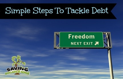 Simple steps to tackle your debt.