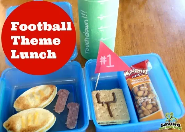 Football Theme Lunch