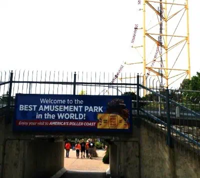 Cedar Point amusement park.