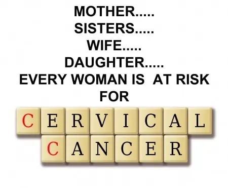 Cervical cancer awareness.