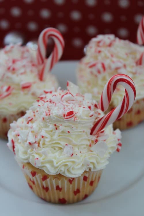  Candy Cane Cupcakes 