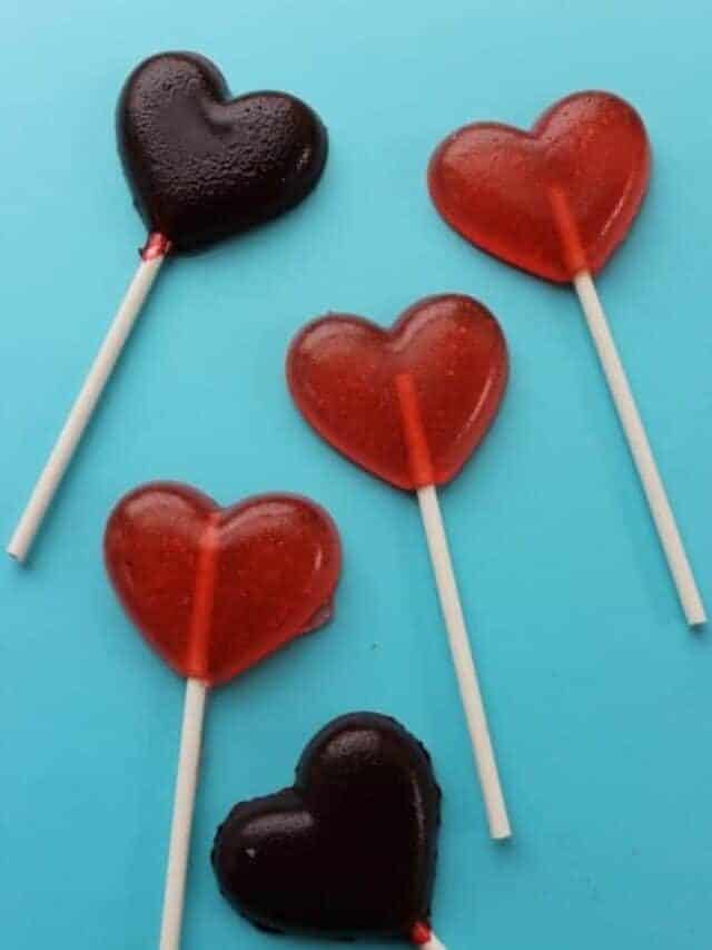 Valentine Suckers Recipe Story