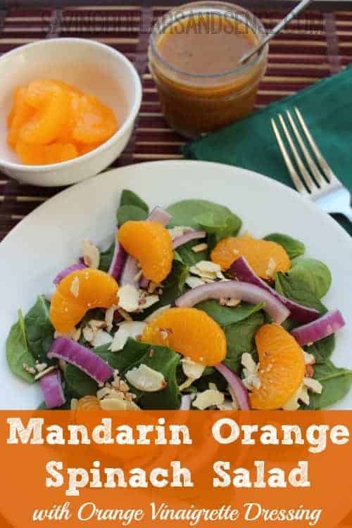 Mandarin Orange Spinach Salad