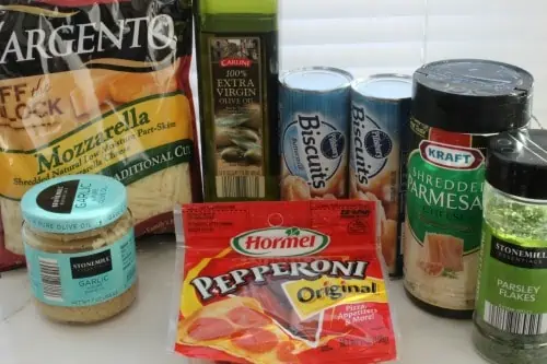 Ingredients for Biscuit Pizza Bread
