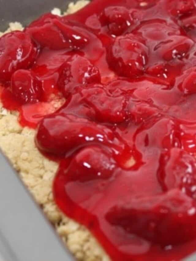 Strawberry Oatmeal Bars Recipe Story