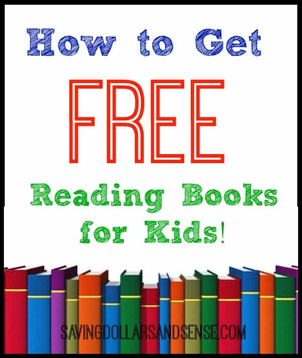 How to Get Free Reading Books for Kids - Saving Dollars & Sense