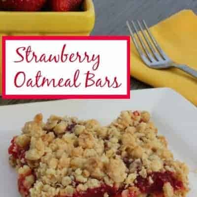 Strawberry Oatmeal Bars Recipe