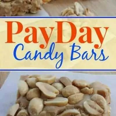 Homemade PayDay Candy Bars Recipe