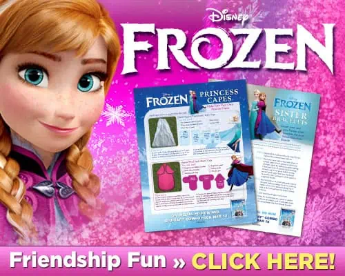 Free Disney Frozen Friendship Fun Kit!