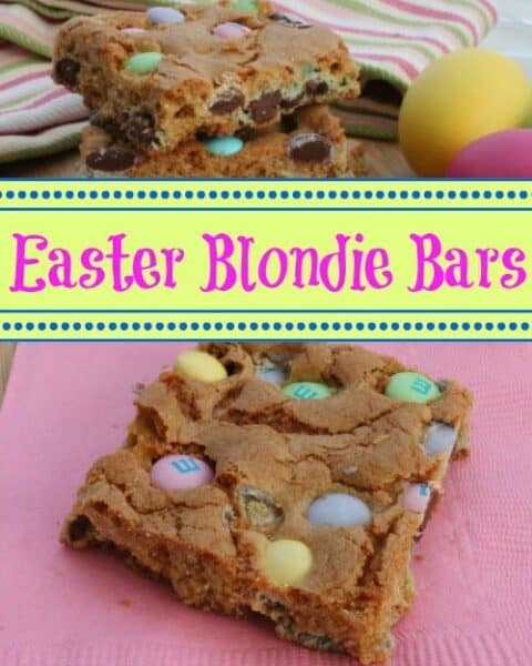 Easter Blondie Bars