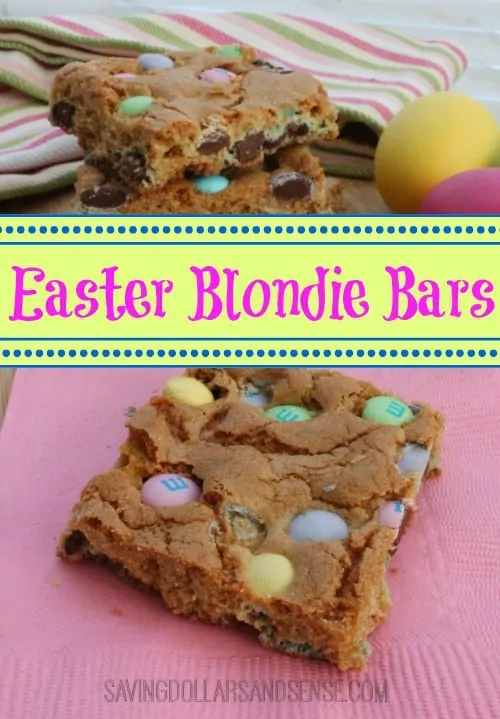 Easter Blondie Bars