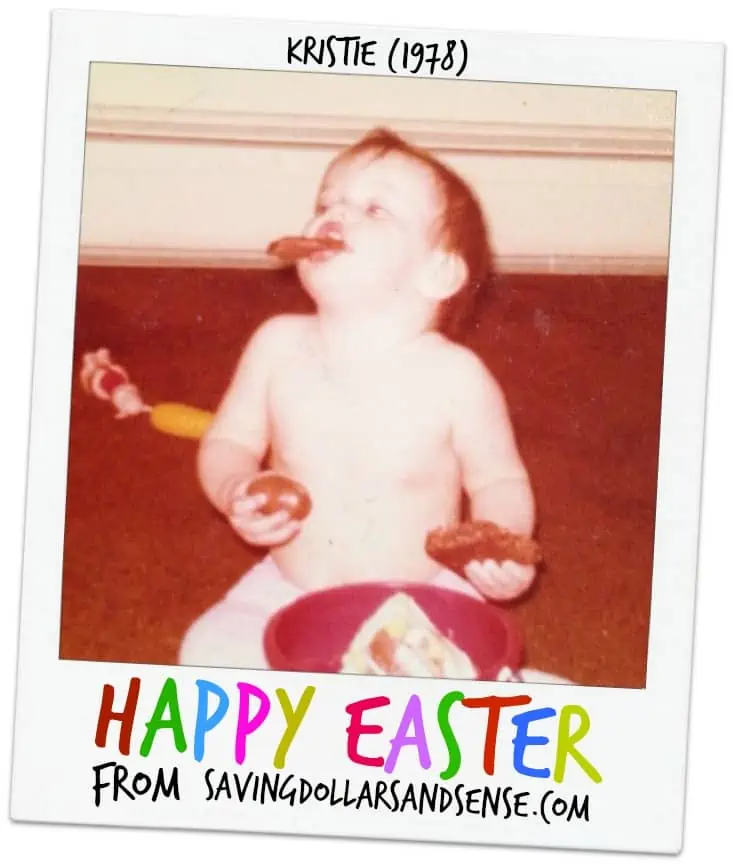 Happy Easter polaroid