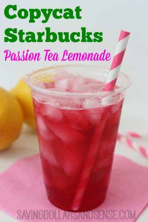 copycat starbucks passion tea lemonade.