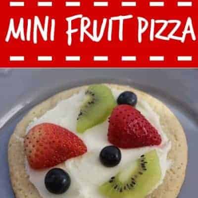 mini fruit pizza recipe