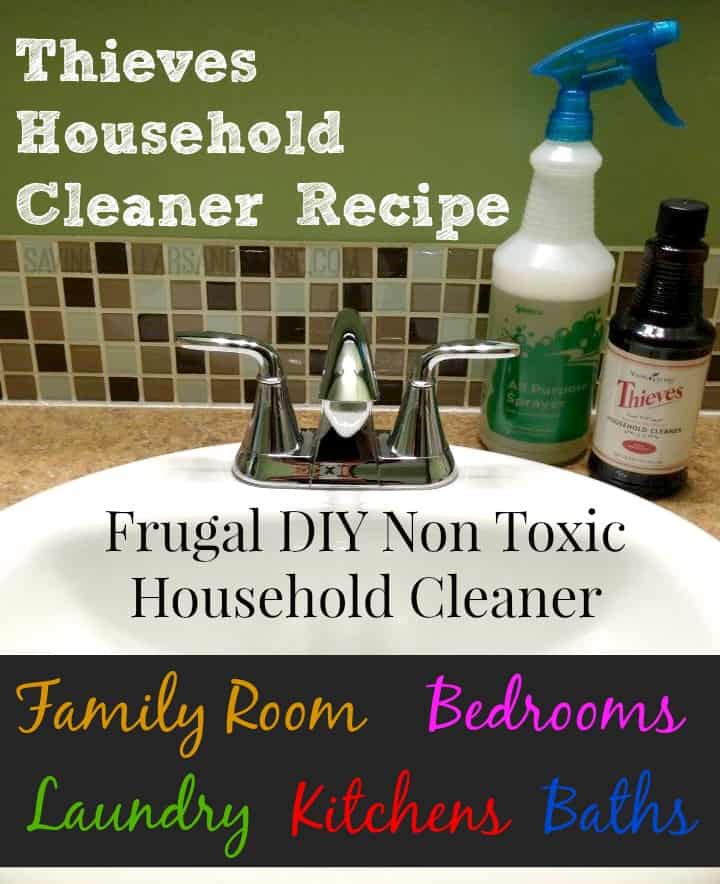 Frugal DIY Non-Toxic Household Cleaner