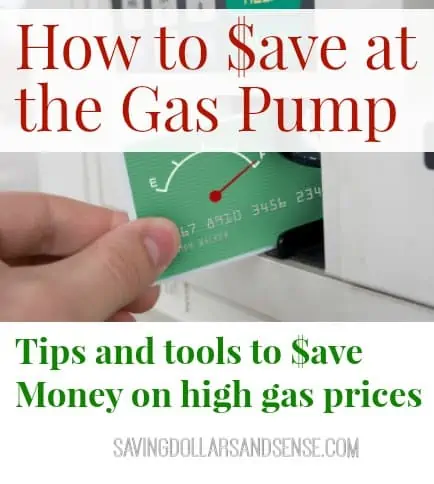 ways to save on gas