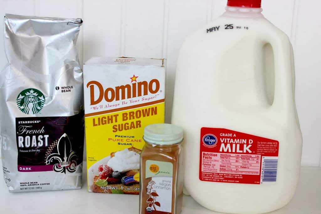 Iced Cinnamon Dolce Latte ingredients