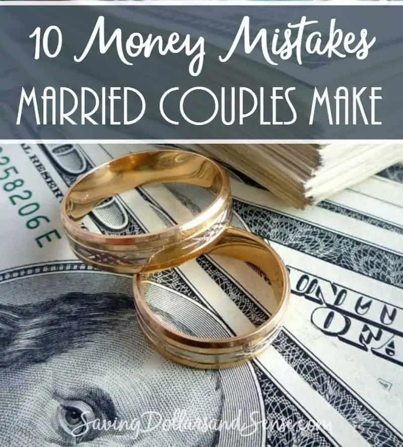 Common Money Mistakes Couples Make