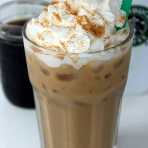 Iced Cinnamon Dolce Latte - The Healthful Ideas