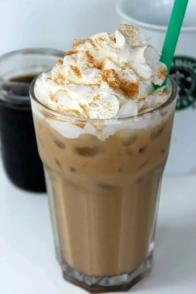 Copycat Starbucks Iced Cinnamon Dolce Latte