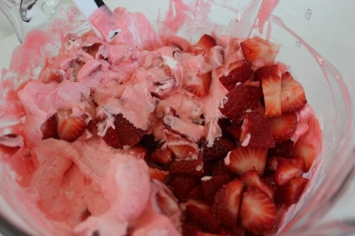 strawberry cream pie process