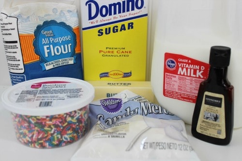 Funfetti Bites Ingredients