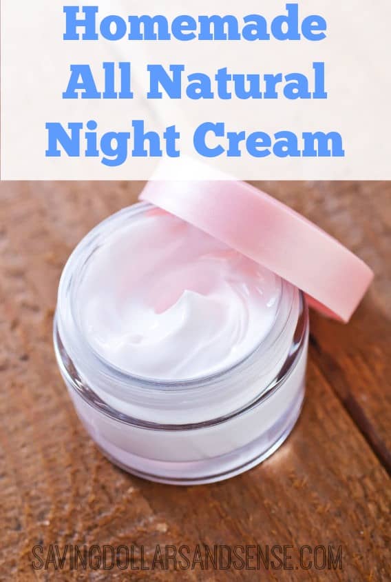 Homemade All Natural Night Cream