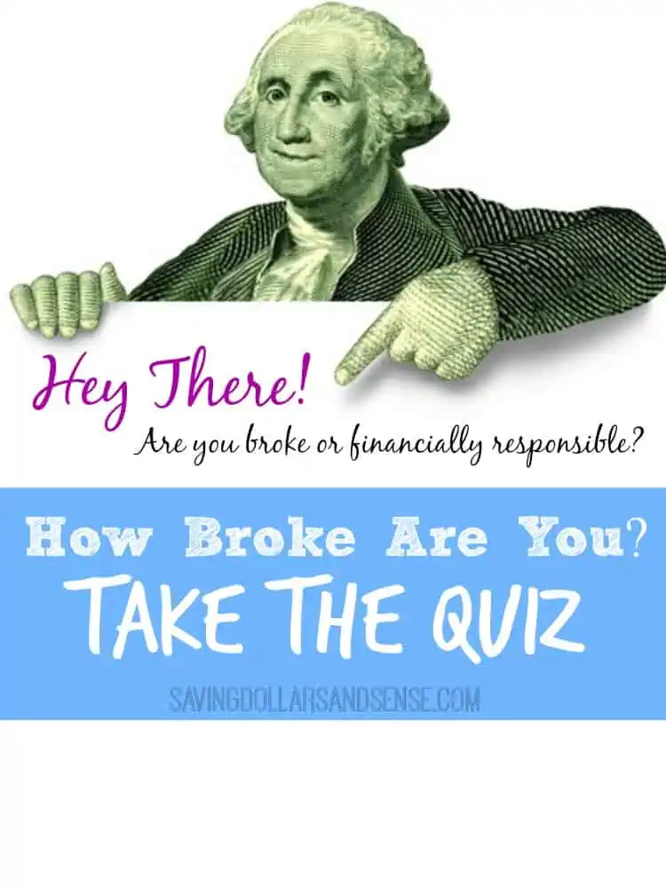 How Broke Are You Quiz