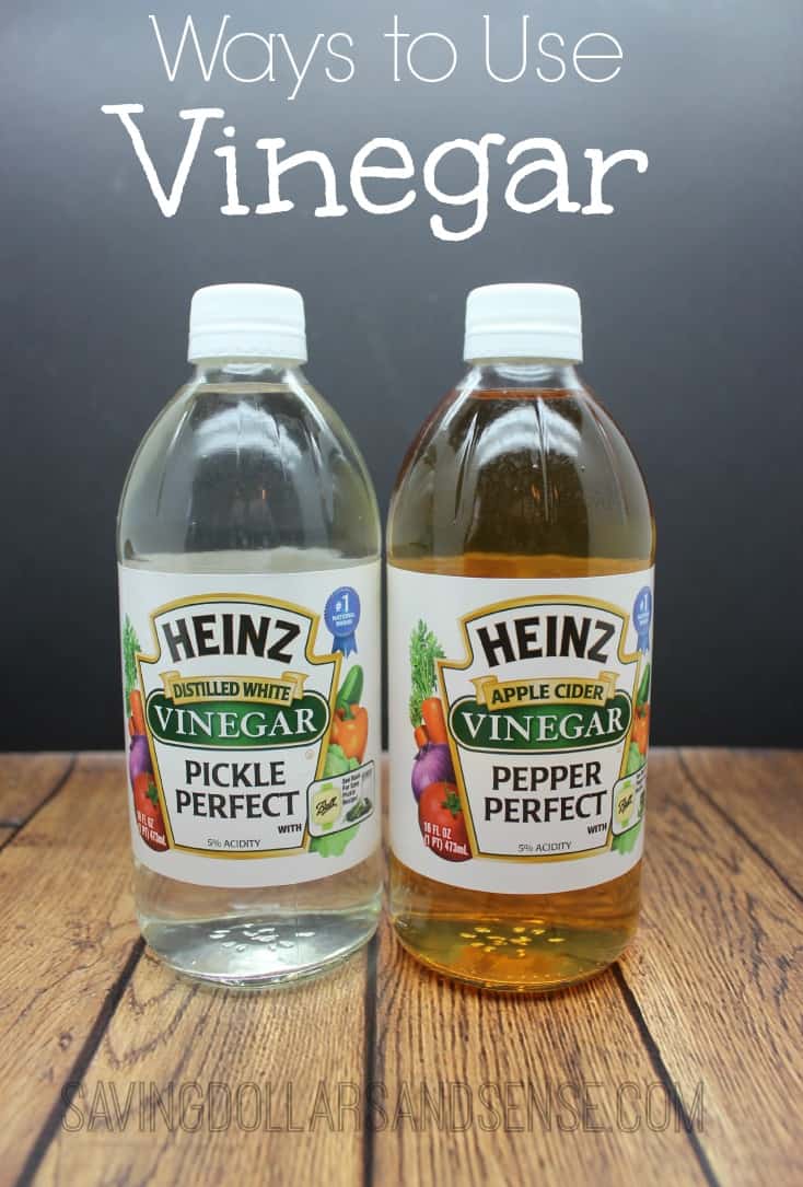 Heinz vinegar for pickle perfect and pepper perfect. One of the many ways to use vinegar.