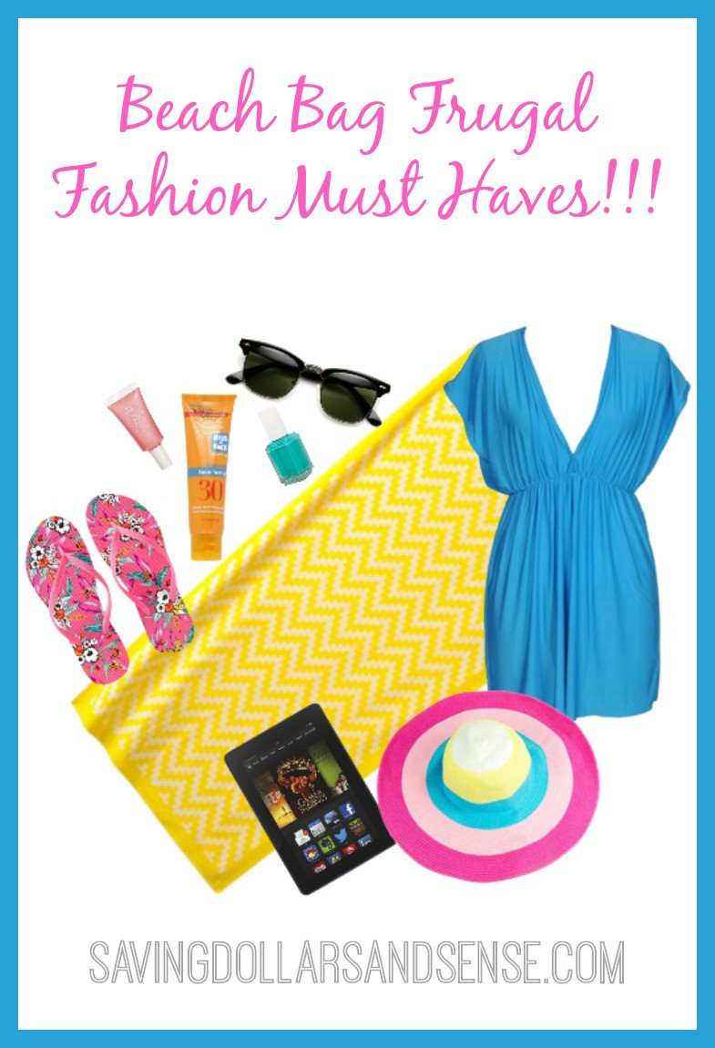 Beach Bag Frugal Fashion Pinterest