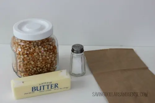 homemade microwave popcorn ingredients