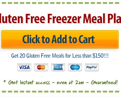 Gluten Free Slow Cooker Freezer Meal Plan