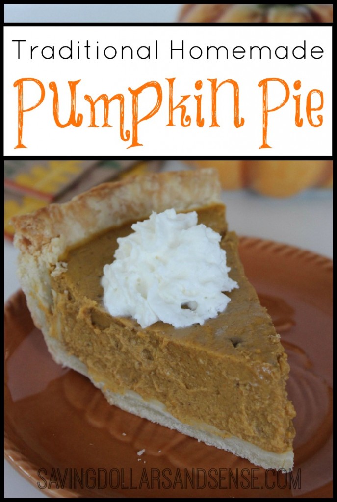 Pumpkin Pie Recipe