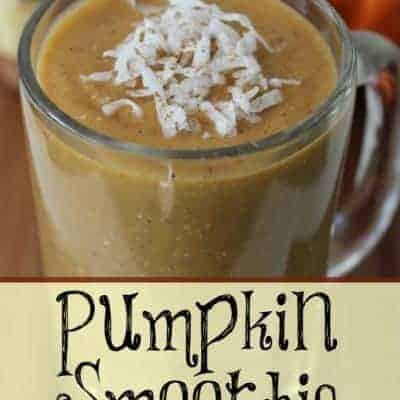 Pumpkin Smoothie Recipe