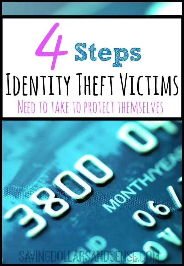 Steps Identity Theft Victims Need to Take
