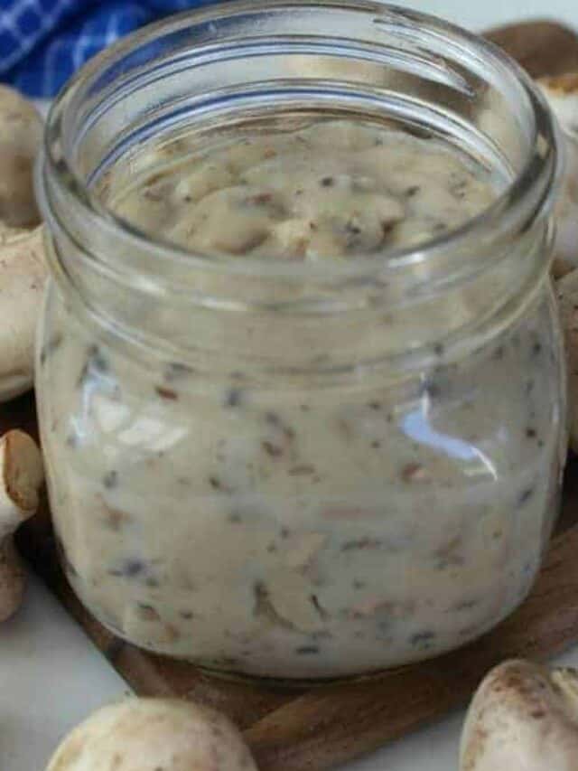 Homemade Cream of Mushroom Soup Story