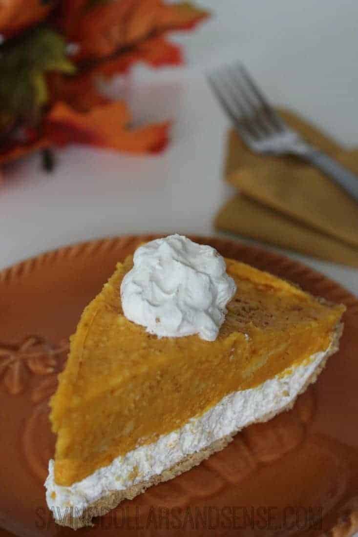 No Bake Pumpkin Pie